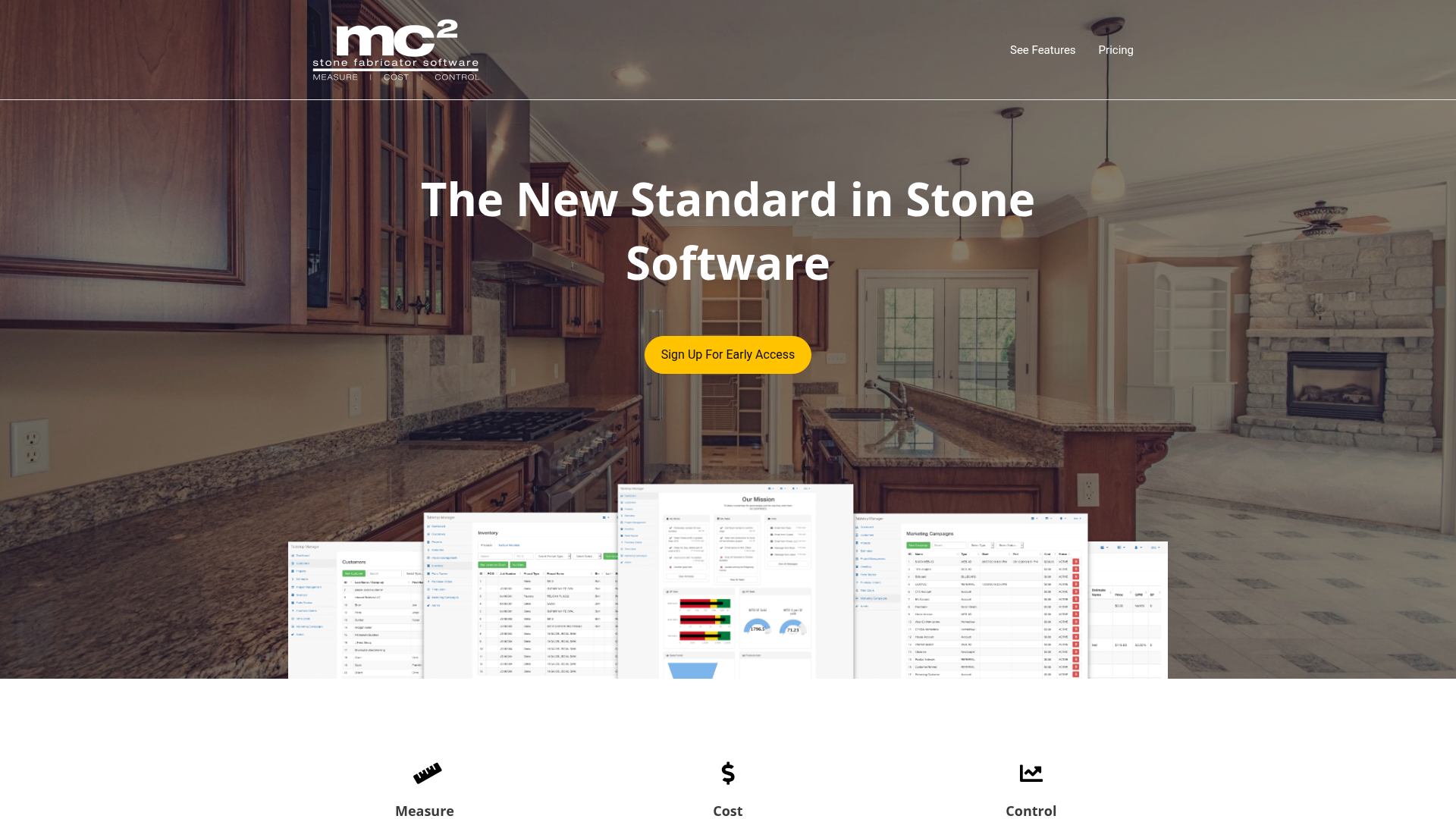 3. Mc2 Stone Fabricator Software Homepage